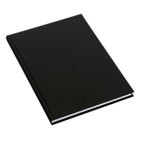 MEMO BOOK BLANK A5 60G 96P BLK