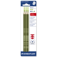 PK3STAEDTLER18030HBBK3 NORIS ECO PEN BLI