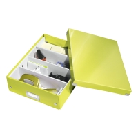 LEITZ CLICK & STORE BOX MEDIUM A4 GREEN