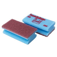 PK6 SCOTCH BRITE 55 SCOURING SPONGE BLUE