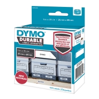 RL100DYMO1976200 D1 DURABLE LAB 25X89 WH