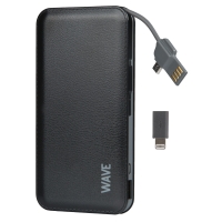 Wave Slim 9000mAh varavirtalähde musta