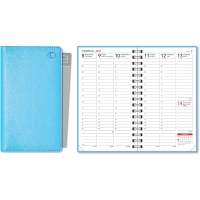 CC TIME DIARY 87X153MM TURQ