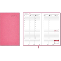 CC TIME SLIM DIARY 87X153MM FUCHSIA