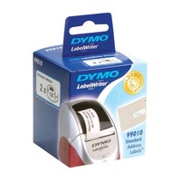 DYMO EL60/LW330 LABELS 89 X 28MM - WHITE - PACK OF 260