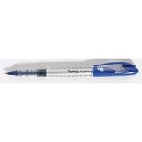 LYRECO VISUAL ROLLER BALL BLUE PENS 0.3MM LINE WIDTH - BOX OF 12