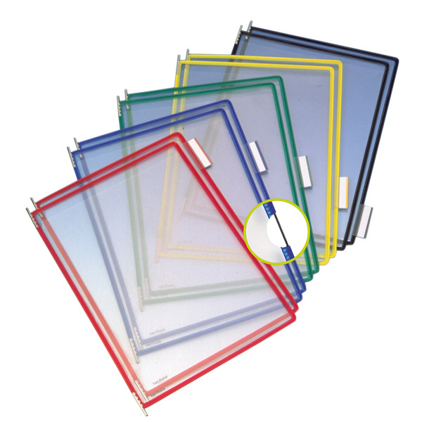 TARIFOLD ASSORTED PIVOTING POCKETS FOR TARIFOLD DISPLAYS A4 - PACK OF 10