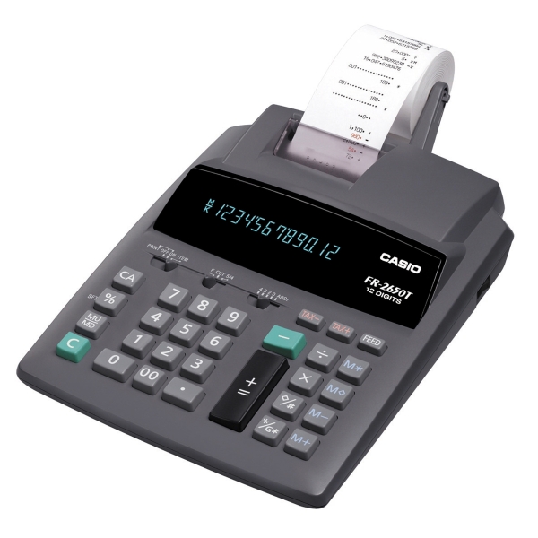 CASIO FR2650T PRINT CALCULATOR 12DIGIT