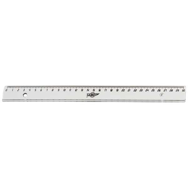 LYRECO PLASTIC RULER 30CM