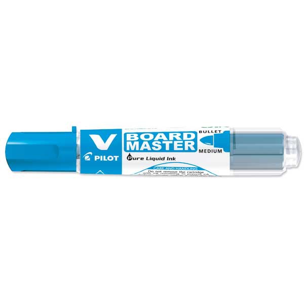 PILOT BEGREEN V-BOARD MASTER BULLET TIP BLUE - BOX OF 10