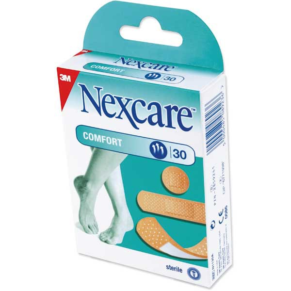 NEXCARE COMFORT STRIPS ASSORTED - BOX OF 30