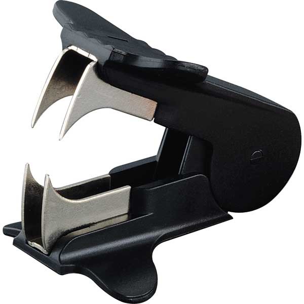 LYRECO STAPLE REMOVER BLACK