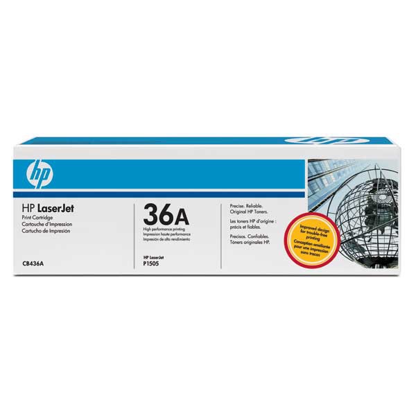 HEWLETT PACKARD CB436A LASER CARTRIDGE BLACK