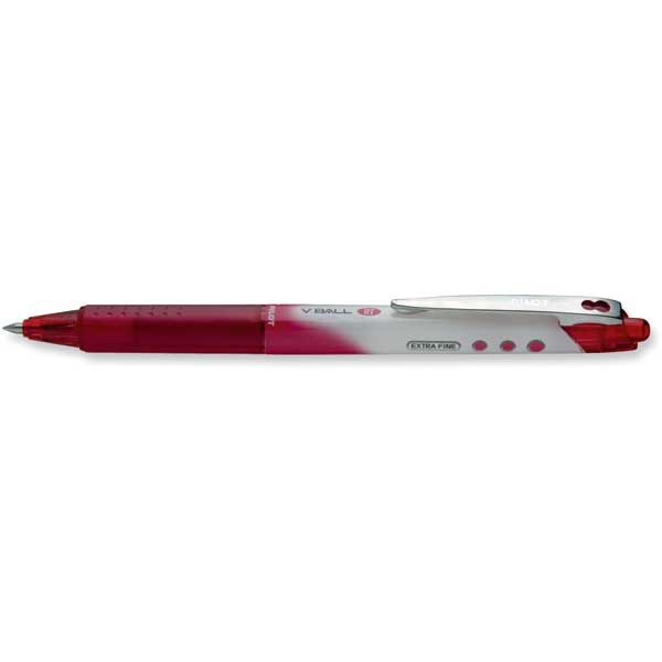 PILOT V-BALL RT 05 R/BALL W/GRIP RED