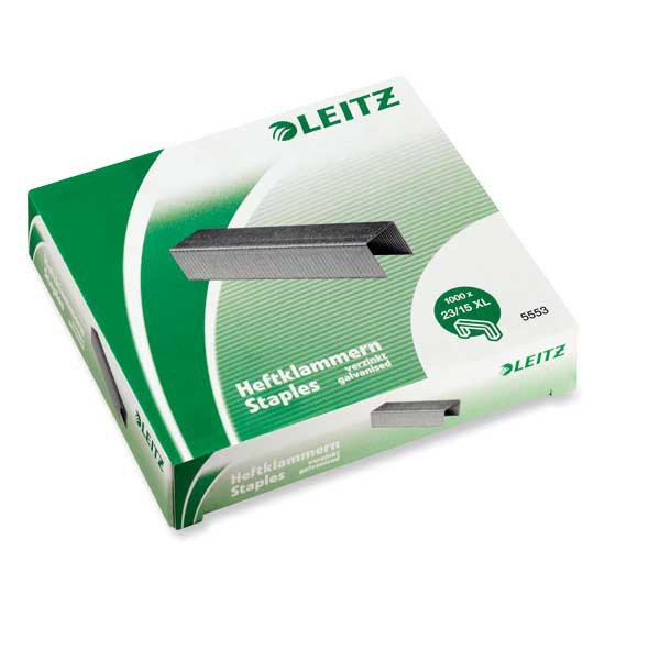 LEITZ 5579 STAPLES 23/15XL - BOX OF 1000