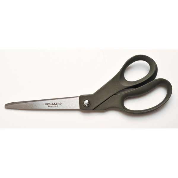 FISKARS RECYCLED SCISSORS ASYMETRIC 21CM