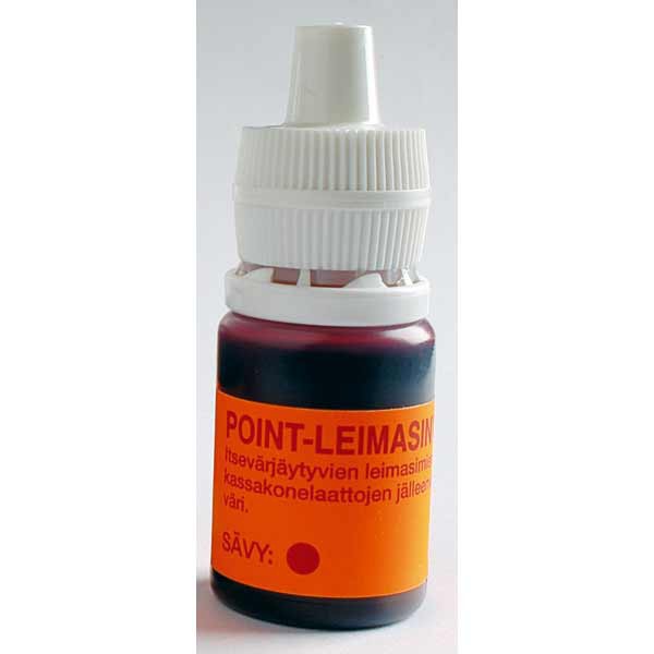 POINT STAMP INK BOTTLE 10ML RED