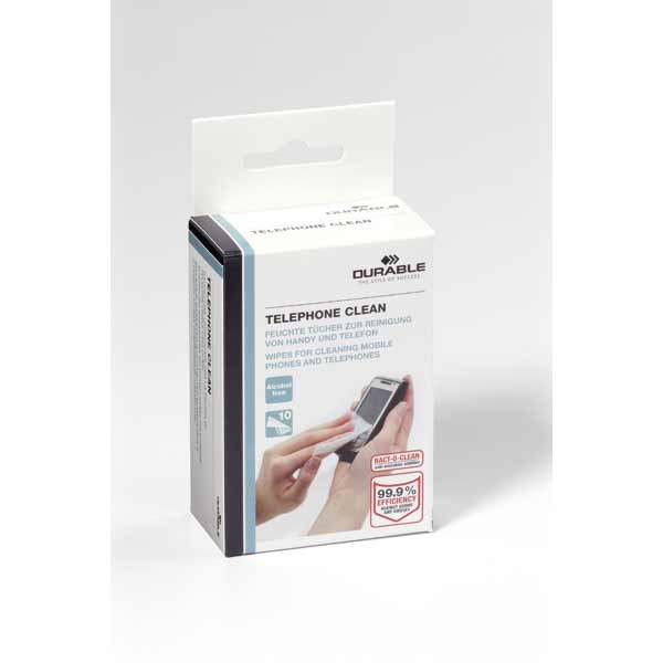 PK10 DURABLE 5722 TELEPHONE CLEAN WIPES