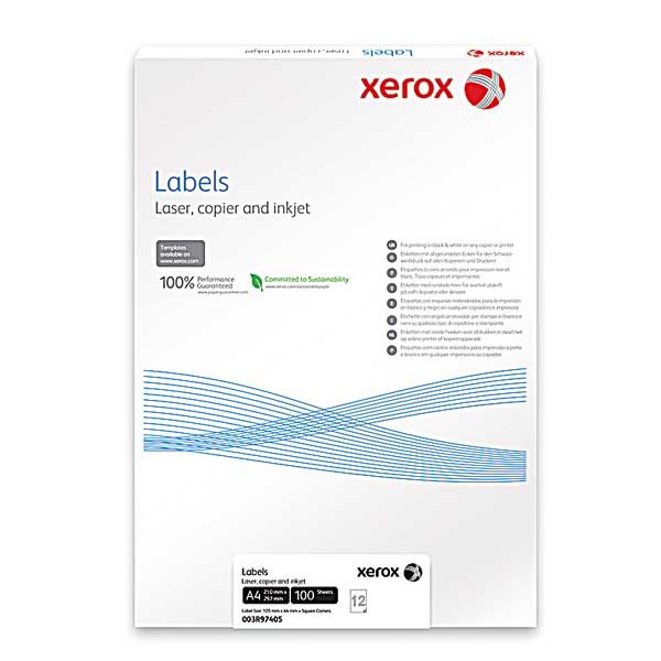 BX3600 XEROX M/PURPOSE LABEL 70X24MM