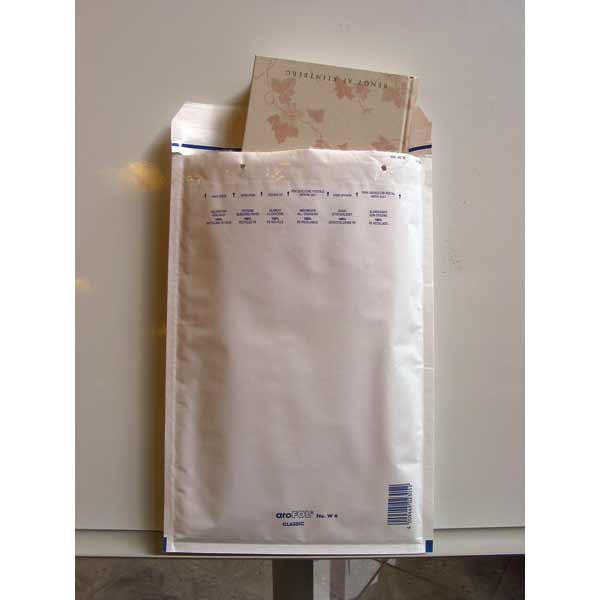 BUBBLE BAG 220X340MM W6 WH