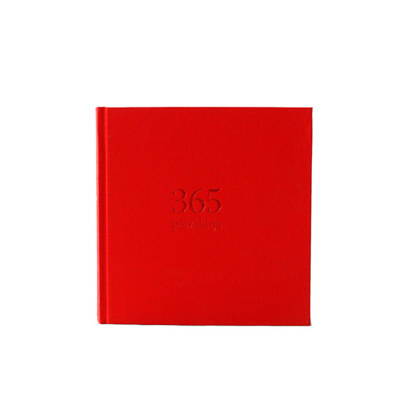 DIARY BOOK 365 90799 RED