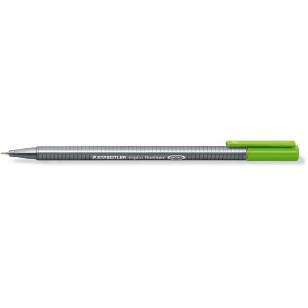 STAEDTLER 334-51 TRIPLUS FINELINER 0.3MM LIGHT GREEN