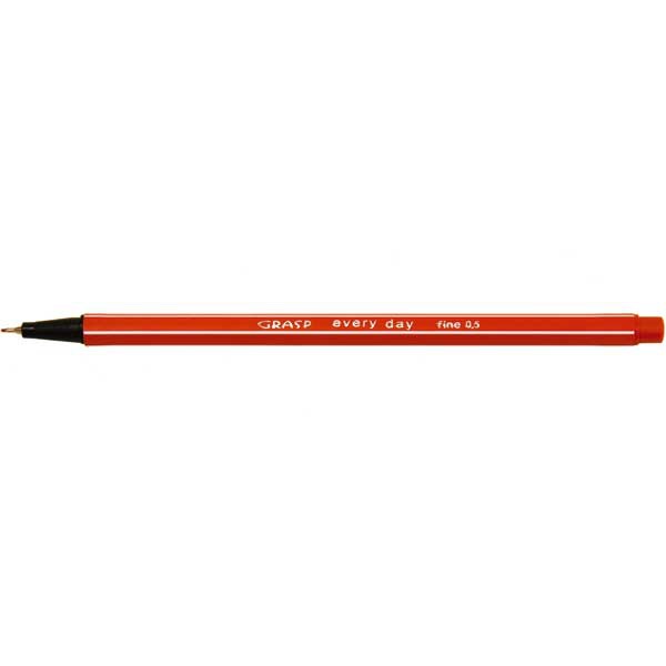 GRASP ZW-280 FINELINER 0.5MM RED