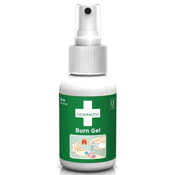 BX6 CEDERROTH BURN GEL SPRAY 50ML