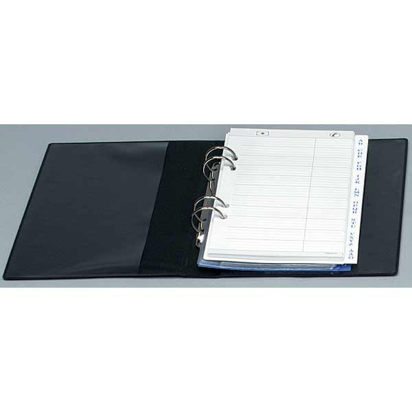 BUSINESS CARD BOOK/PHONE BOOK BLACK