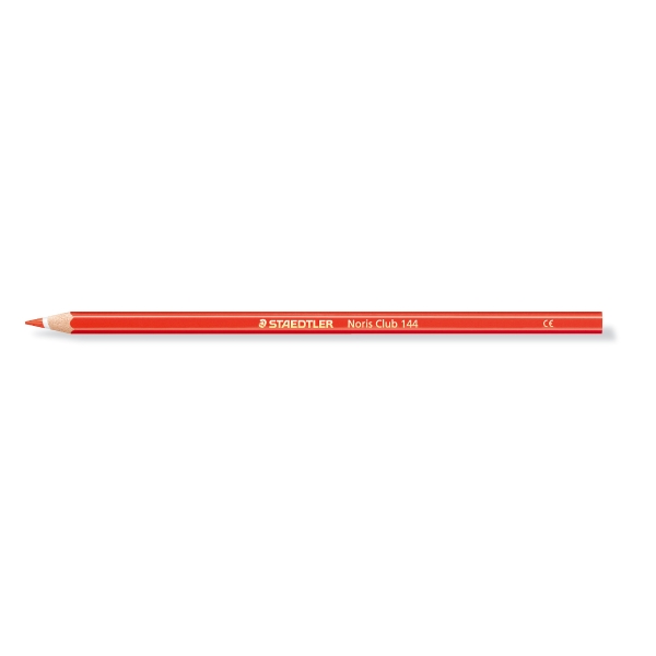 BX12 STAEDTLER NORIS 144-4 PENCIL RED