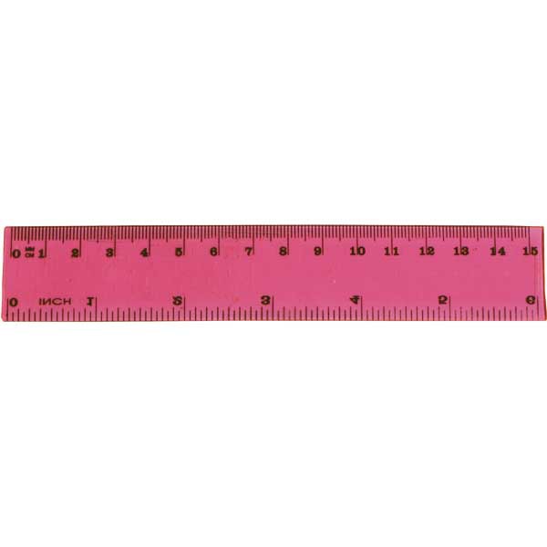 BX25 RULER 15CM GREEN