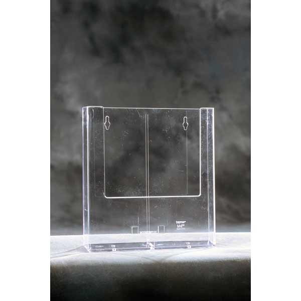 W230 BROCHURE HOLDER DESK/WALL A4 CLEAR