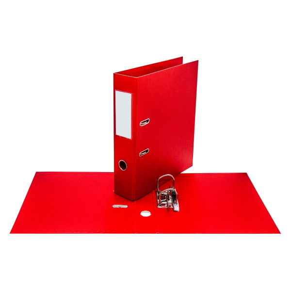 LEVER ARCH FILE A4 70MM PP/PP RED