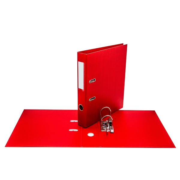 LEVER ARCH FILE A4 50MM PP/PP RED