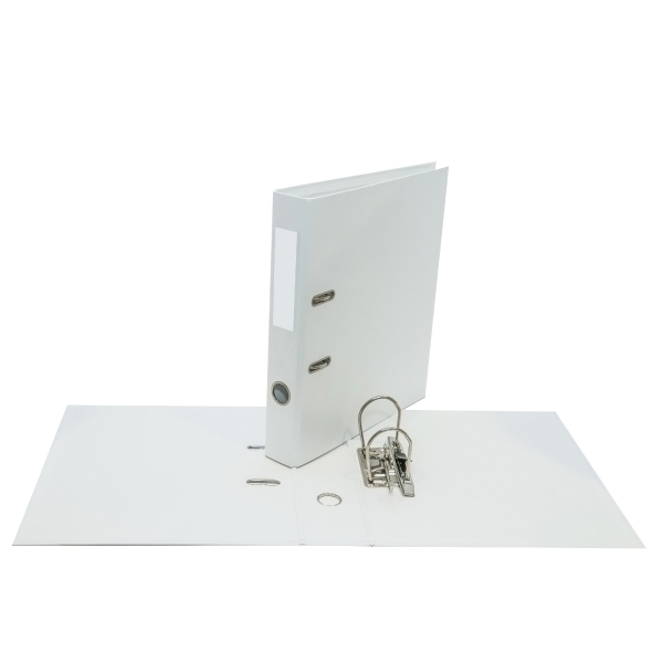 LEVER ARCH FILE A4 50MM PP/PP WHITE