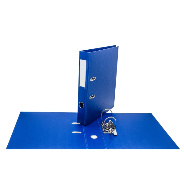 LEVER ARCH FILE A4 50MM PP/PP D/BLU