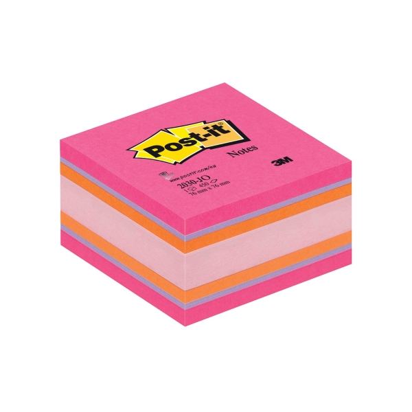 Post-it viestilappukuutio 76 x 76mm, Joyful