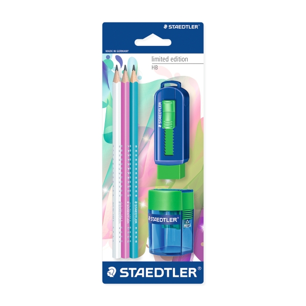 Staedtler 133SBK3P4 lyijykynäsetti HB, blisteri