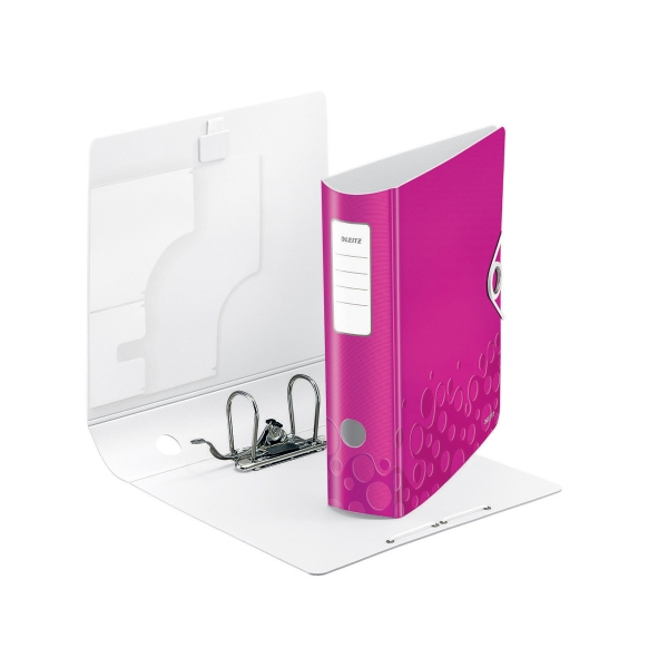 LEITZ 1106 WOW ACTIVE L/ARCH FILE PINK