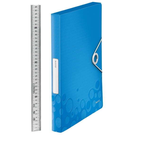 LEITZ 4629 WOW BOX FILE PP BLU