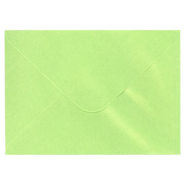 PK10 METAL ENVELOPE C6 100G LIME