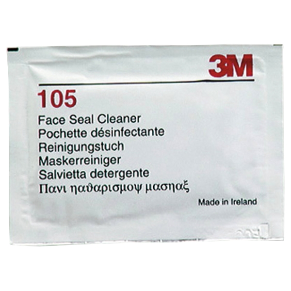 BX40 3M FACE SEAL WIPE 105 INDIVIDUALY WRAPPED