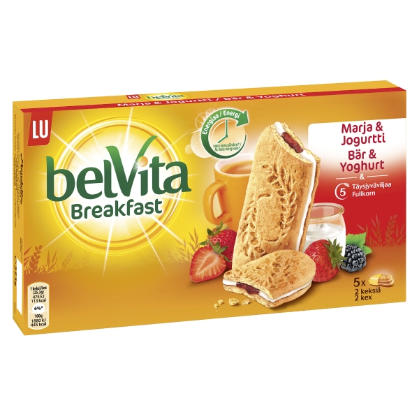 BELVITA BISCUIT BERRY YOGHURT 253G