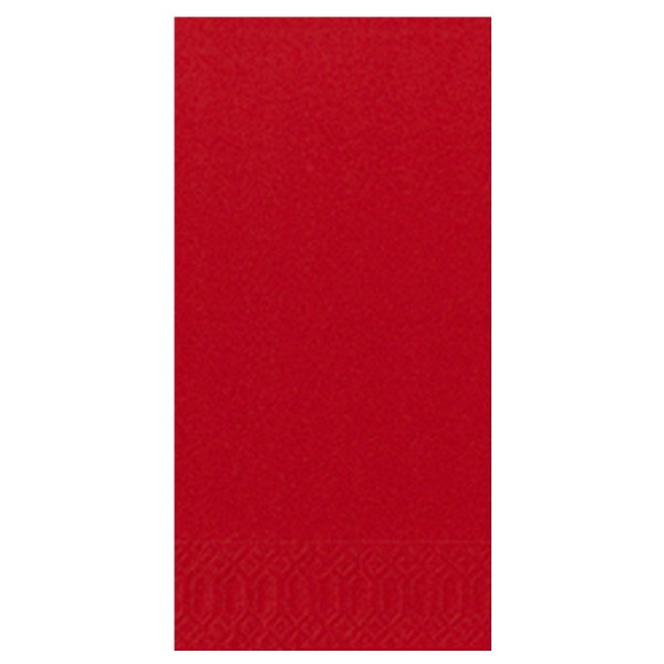 BX250 DUNI NAPKINS 1/8 33X33 RED