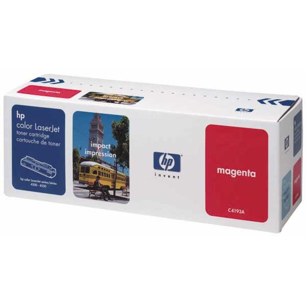 HP C4193A ORIGINAL LASERJET CARTRIDGE, MAGENTA