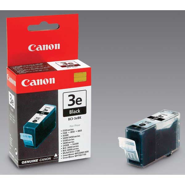 CANON BCI-3E INKJET CARTRIDGE BLACK