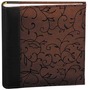 PHOTO ALBUM 200 POCK 10 X 15 LTH BROWN