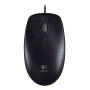 LOGITECH B100 OPTICAL WIRED MOUSE BLACK