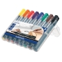 PK8 STAEDTLER 352 LUMOCOLOR MARKER B/TIP