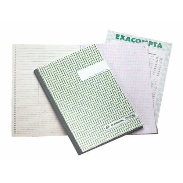 Bloco 50 folhas A4, autocopiativo, 54 g/m2, EXACOMPTA. Dim: 210 x 297 mm